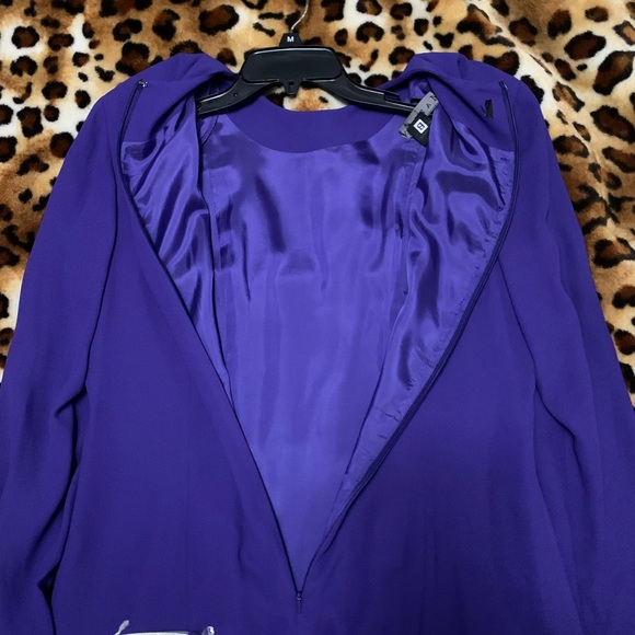 Marianne dress woman purple size 12 new - Picture 5 of 8
